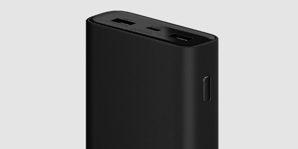 Внешний аккумулятор Xiaomi Power Bank 3 Pro (20000 mAh, черный)