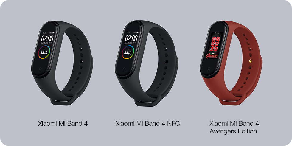 Фитнес-браслет Xiaomi Mi Band 4 (черный)