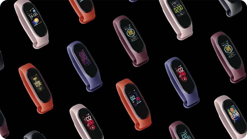 Фитнес-браслет Xiaomi Mi Band 4 (черный)