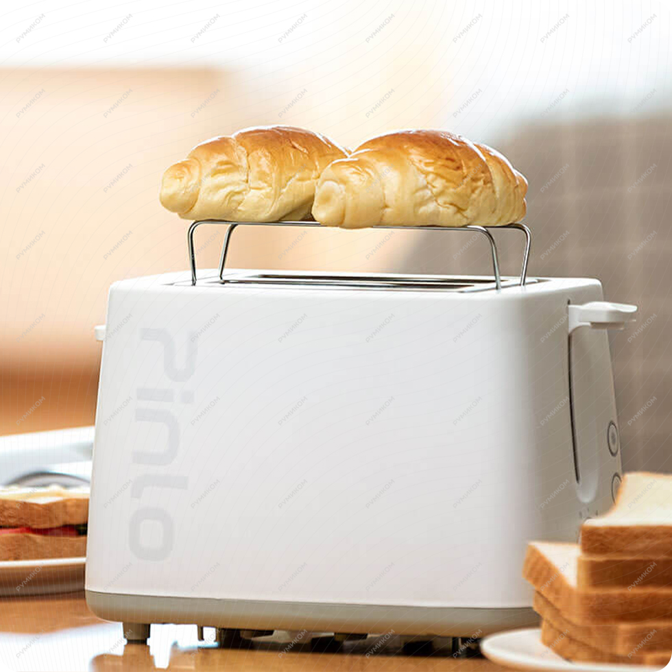 Тостер-гриль Pinlo Mini Toaster (белый)