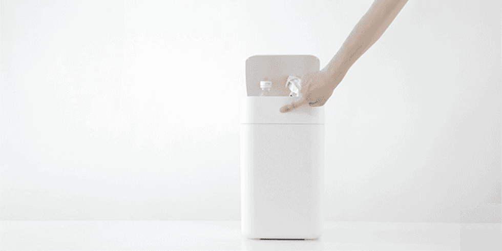 Умная корзина для мусора Xiaomi townew T1 Smart Trash (белый)