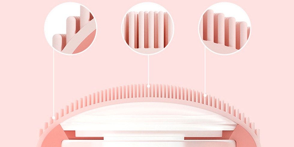 Массажер для чистки лица Xiaomi Mijia Sonic Facial Cleanser (розовый) (MJJMY01-ZJ)