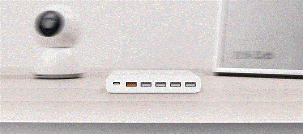 Зарядное устройство Xiaomi USB Charger на 6 портов (белый)