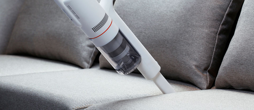 Roidmi F8 Handheld Wireless Vacuum Cleaner чистка дивана
